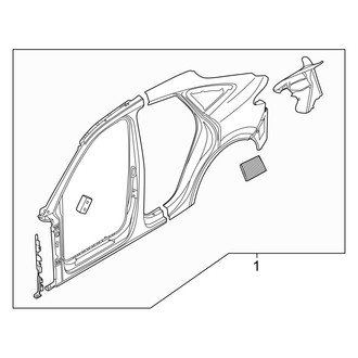 Audi OE - Pillars, Rocker & Floor - Uniside (Premium / Premium Plus / Prestige GUB Body Code)
