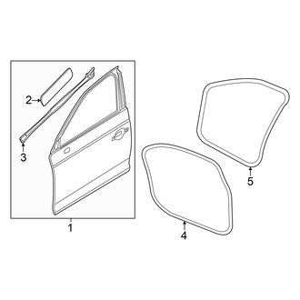 Audi OE - Front Door - Door & Components (GUB Body Code)