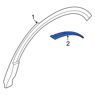 Audi OE - Front Right Outer Wheel Arch Molding