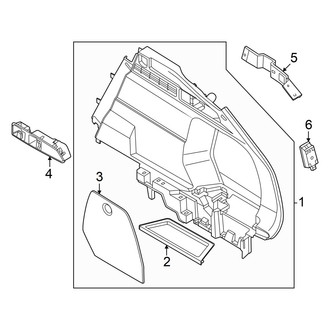 Audi OE - Rear Body & Floor - Interior Trim (Passenger Side), (GUB Body Code)