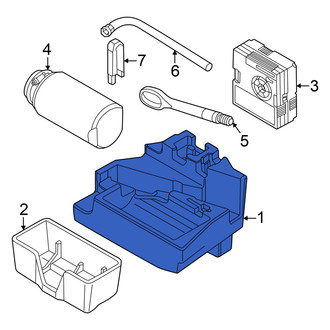 Audi OE - Trunk Floor Storage Box