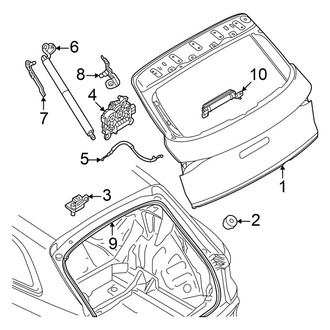 Audi OE - Lift Gate - Gate & Hardware (Premium / Premium Plus / Prestige)
