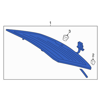 Audi OE - Rear Liftgate Glass