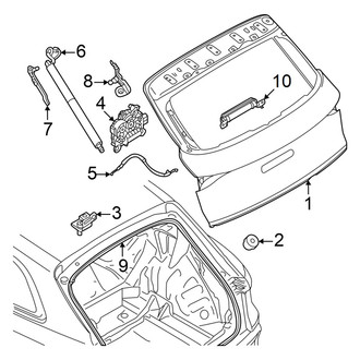Audi OE - Lift Gate - Gate & Hardware (Premium / Premium Plus / Prestige)