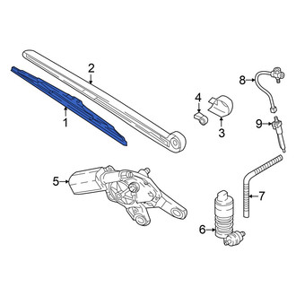Audi OE - Rear Wiper Blade