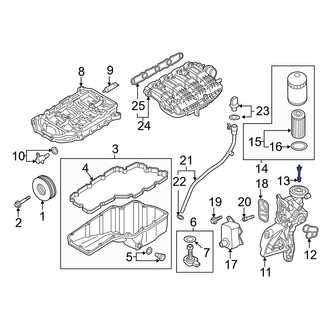 Audi OE - Engine Oil Filter Adapter