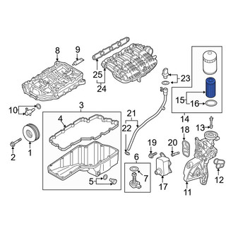 Audi OE - Engine Oil Filter Element