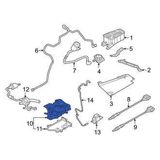 Audi OE - Vapor Canister Purge Valve Assembly