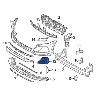Audi OE - Front Left Grille