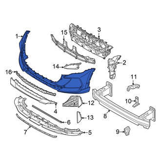 Audi OE - Front Bumper Cover