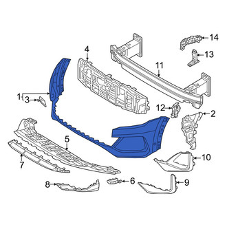 Audi OE - Front Bumper Cover