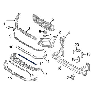 Audi OE - Bumper Seal