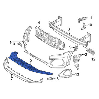 Audi OE - Front Bumper Splash Shield
