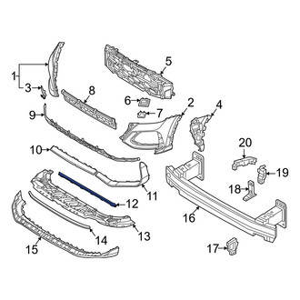 Audi OE - Bumper Seal