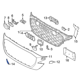 Audi OE - Front Tow Eye Cap