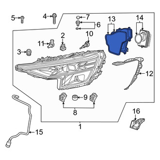 Audi OE - Front Left Fender Liner Access Cover