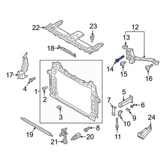 Audi OE - Frame Rail End Bolt