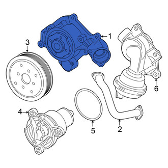 Audi OE - Engine Water Pump