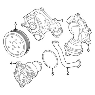 Audi OE - Cooling - Water Pump