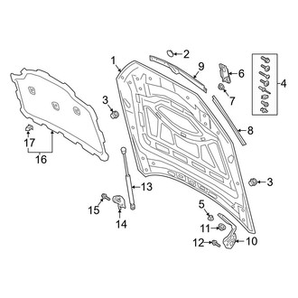 Audi OE - Hood & Components