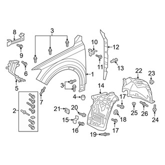Audi OE - Fender & Components