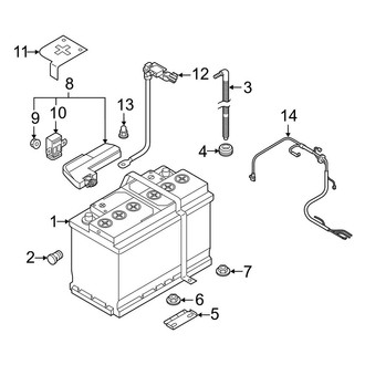 Audi OE - Electrical - Battery (12 Volt)