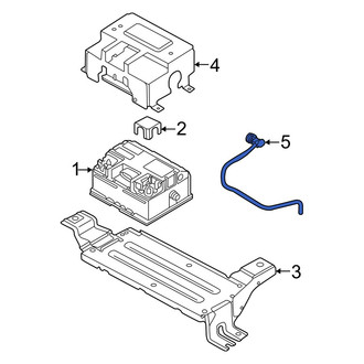 Audi OE - Battery Vent Tube