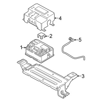 Audi OE - Electrical - Battery (48 Volt, Capacitor), (Premium Plus / Prestige)