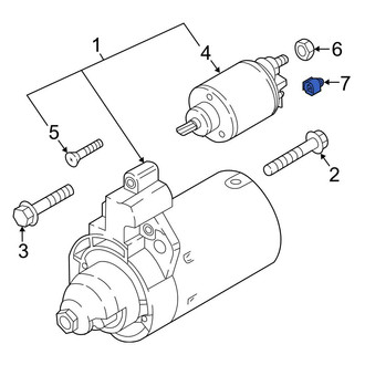 Audi OE - Starter Connector