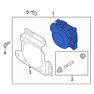 Audi OE - Front Cruise Control Distance Sensor