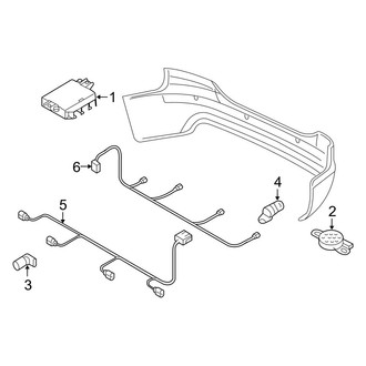 Audi OE - Electrical Components (Park Sensor System)