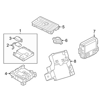 Audi OE - Electrical Components (Emergency Call)