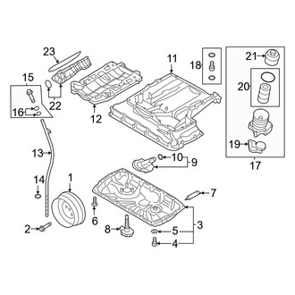 Audi OE - Engine / Transaxle - Engine Parts (MILD HYBRID EV-GAS (MHEV))