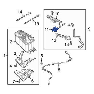 Audi OE - Evaporative Emissions System Leak Detection Pump
