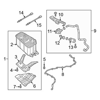 Audi OE - Emission System - Emission Components