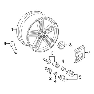 Audi OE - Wheels (20" Wheel)
