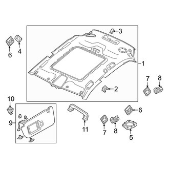 Audi OE - Roof - Interior Trim