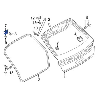 Audi OE - Rear Left Liftgate Hinge