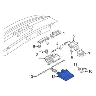 Audi OE - Rear Liftgate Control Module
