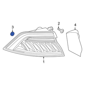 Audi OE - Tail Light Grommet