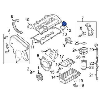Audi OE - Engine Oil Filler Cap