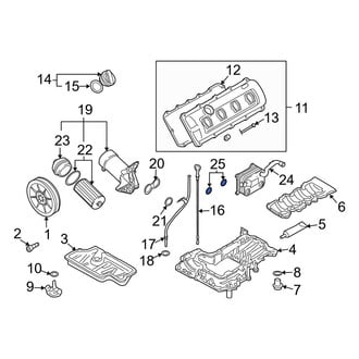 Audi OE - Engine Oil Cooler Seal