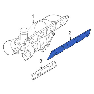 Audi OE - Exhaust Manifold Gasket