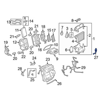 Audi OE - A/C Evaporator Temperature Sensor