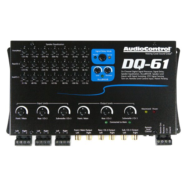 Audio Control® - DQ-61 6-Channel Line-Out Converter