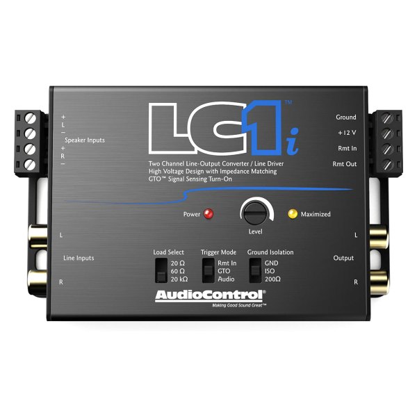 Audio Control® - LC1i 2-Channel Line Out Converter and Line Driver