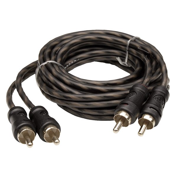 Audiopipe® - 6' 2-Channel Audio RCA Cables with Ultra-Flexible PVC Blended Jacket & Gold Plated Connectors