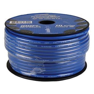 Audiopipe® - 10 AWG Single 100' Stranded TWP Primary Wire