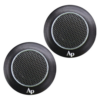Audiopipe® - 0.5" 80W 4 Ohm PVC Dome Tweeters