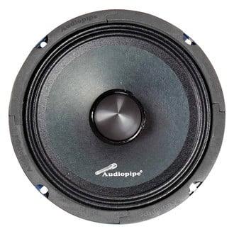 Audiopipe® APMB-6ST - APMB Series 6" 250W 4 Ohm Midrange Speaker with Grills